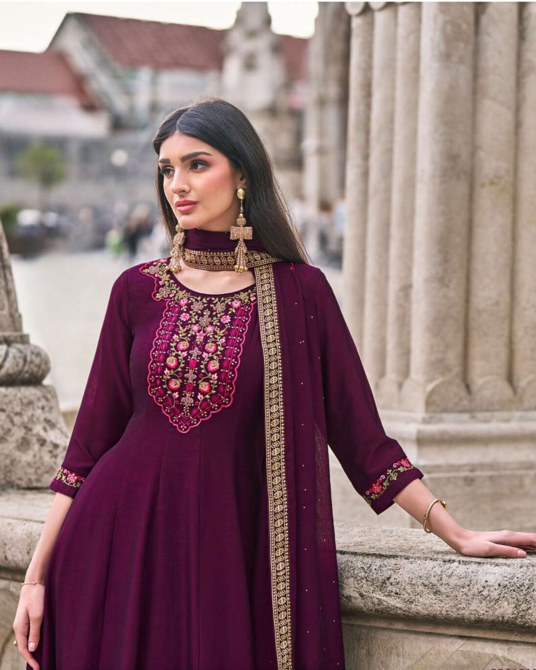 Meher Anarkali Suit Set